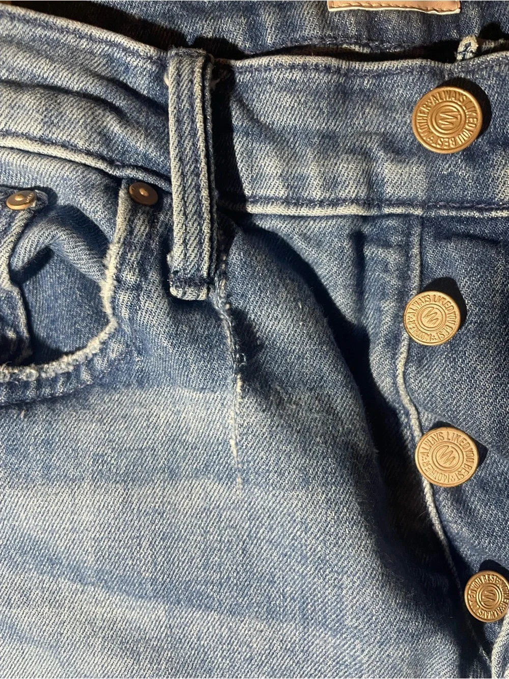 Mother denim jeans * flaws*